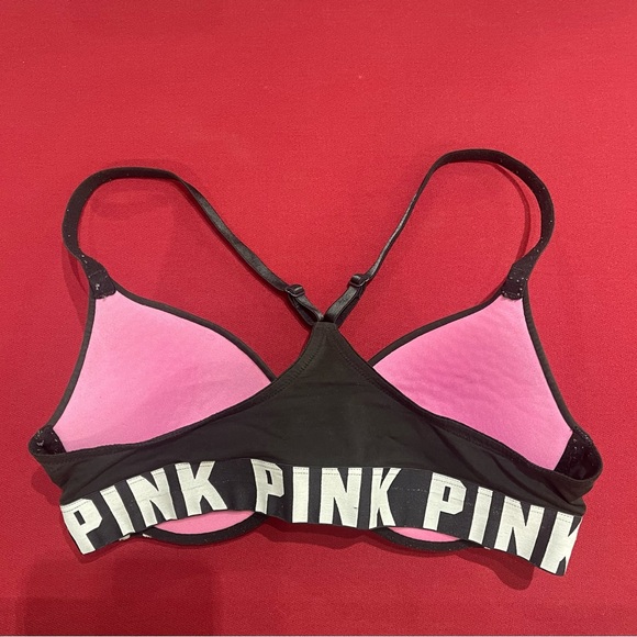 Victoria's Secret Pink T Shirt Bra (Padded) Size: 34D - Picture 3 of 7